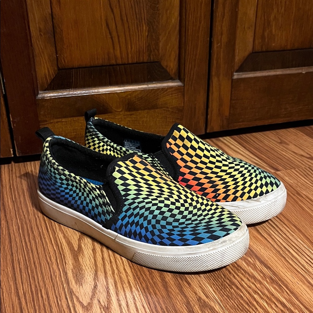 Skechers colorful memory foam Slip-On Sneakers